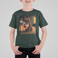 French Bulldog Iced Coffee T Shirt For Kid Grunge Frenchie Graphic Funny Dog Lover