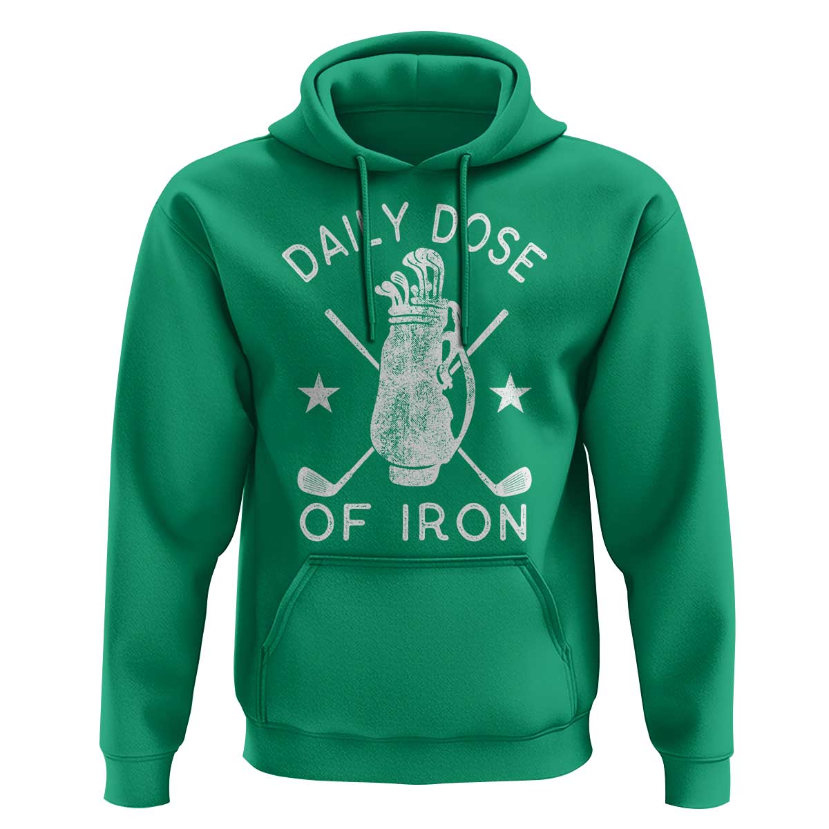 Funny Golfer Hoodie Daily Dose of Iron Golf