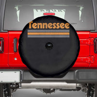 Vintage Tennessee Spare Tire Cover Retro Classic TN Orange Print Retro Three Stripe