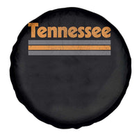 Vintage Tennessee Spare Tire Cover Retro Classic TN Orange Print Retro Three Stripe