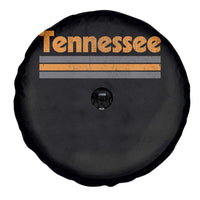Vintage Tennessee Spare Tire Cover Retro Classic TN Orange Print Retro Three Stripe