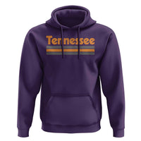 Vintage Tennessee Hoodie Retro Classic TN Orange Print Retro Three Stripe