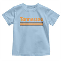 Vintage Tennessee Toddler T Shirt Retro Classic TN Orange Print Retro Three Stripe