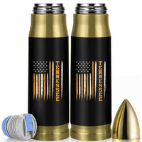 Vintage Tennessee Bullet Tumbler Retro Classic TN Orange Print Retro American Flag