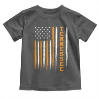 Vintage Tennessee Toddler T Shirt Retro Classic TN Orange Print Retro American Flag