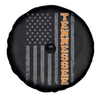 Vintage Tennessee Spare Tire Cover Retro Orange TN American Flag Patriotic US State