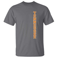 Vintage Tennessee T Shirt Retro Orange TN American Flag Patriotic US State
