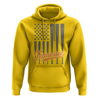 Vintage Tennessee Hoodie Retro Classic TN Orange Print Retro Baseball American US Flag TS10