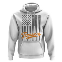 Vintage Tennessee Hoodie Retro Classic TN Orange Print Retro Baseball American US Flag