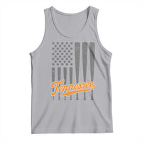 Vintage Tennessee Tank Top Retro Classic TN Orange Print Retro Baseball American US Flag