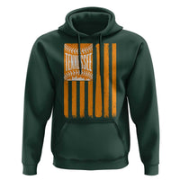 Vintage Tennessee Hoodie Retro Classic TN Orange Retro Baseball American US Flag