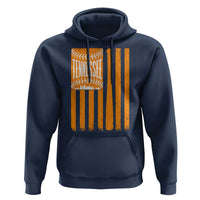 Vintage Tennessee Hoodie Retro Classic TN Orange Retro Baseball American US Flag