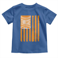 Vintage Tennessee Toddler T Shirt Retro Classic TN Orange Retro Baseball American US Flag