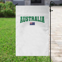 Green Yellow Australia Garden Flag Down Under Team Australia Flag Varsity Lettering Soccer Fans Football Tournament