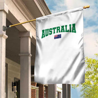 Green Yellow Australia Garden Flag Down Under Team Australia Flag Varsity Lettering Soccer Fans Football Tournament