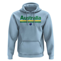 Australia Fan Hoodie Retro Vintage Flag Green Yellow Country Pride Distressed Graphic
