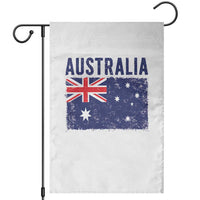 Vintage Australia Flag Garden Flag Distressed Patriotic Country Pride Graphic
