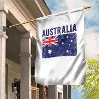 Vintage Australia Flag Garden Flag Distressed Patriotic Country Pride Graphic