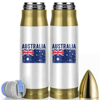 Vintage Australia Flag Bullet Tumbler Distressed Patriotic Country Pride Graphic