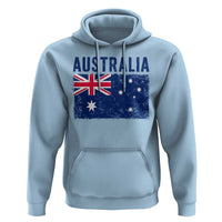 Vintage Australia Flag Hoodie Distressed Patriotic Country Pride Graphic