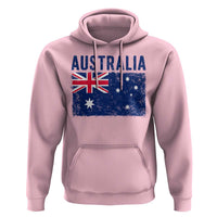 Vintage Australia Flag Hoodie Distressed Patriotic Country Pride Graphic