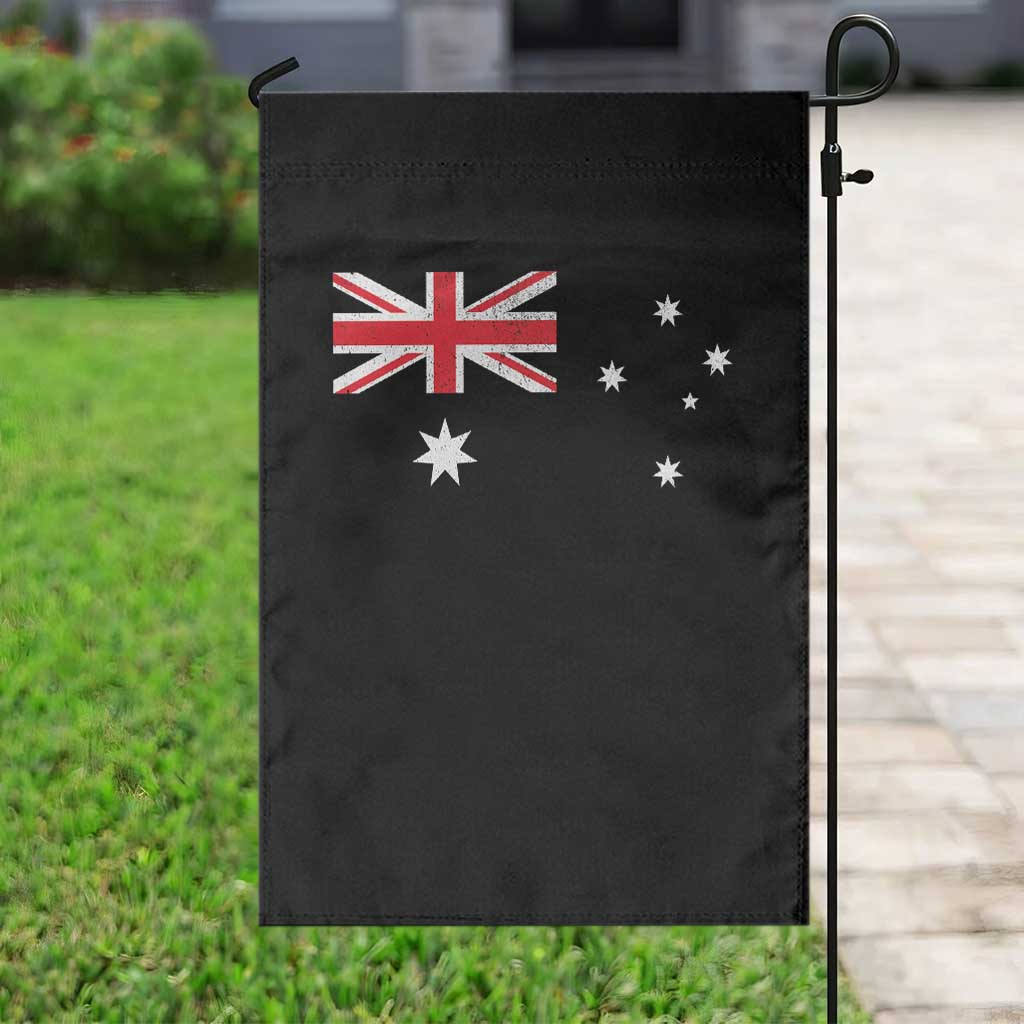 Vintage Australian Flag Garden Flag Australia Distressed Patriotic Southern Cross Country Pride Graphic