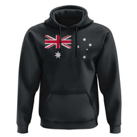 Vintage Australian Flag Hoodie Australia Distressed Patriotic Southern Cross Country Pride Graphic
