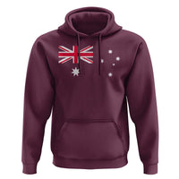Vintage Australian Flag Hoodie Australia Distressed Patriotic Southern Cross Country Pride Graphic
