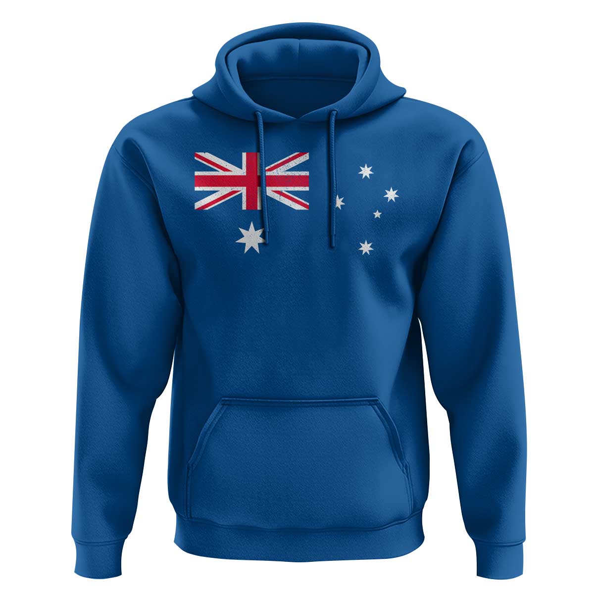 Vintage Australian Flag Hoodie Australia Distressed Patriotic Southern Cross Country Pride Graphic