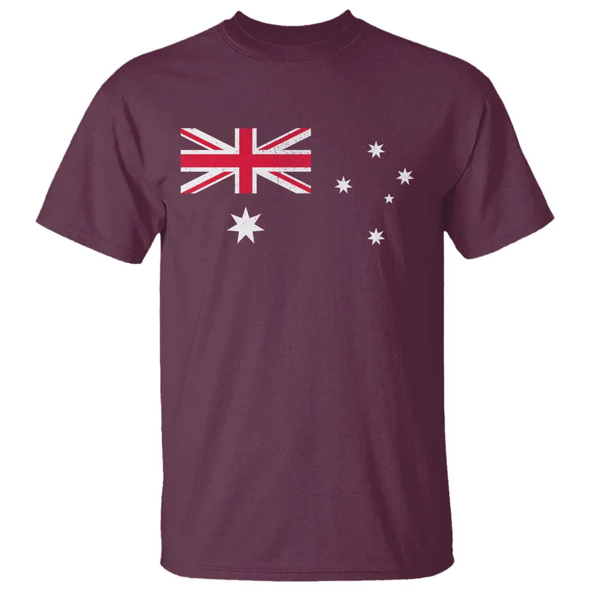 Vintage Australian Flag T Shirt Australia Distressed Patriotic Southern Cross Country Pride Graphic