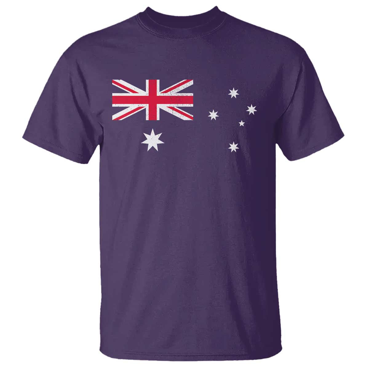 Vintage Australian Flag T Shirt Australia Distressed Patriotic Southern Cross Country Pride Graphic