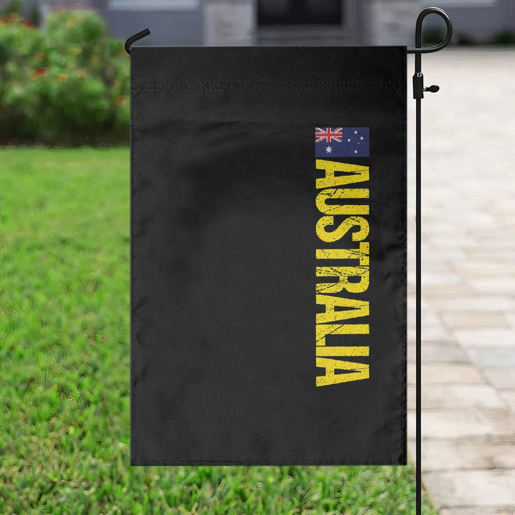 Australia Flag Garden Flag Patriotic Country Pride Vertical Text Graphic
