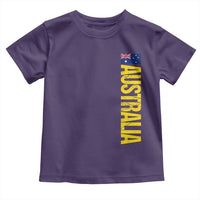 Australia Flag Toddler T Shirt Patriotic Country Pride Vertical Text Graphic