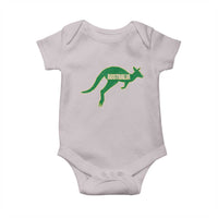 Vintage Kangaroo Australia Baby Onesie Patriotic Country Pride Graphic Aussie Roo Kangaroo