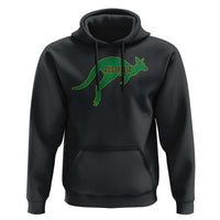 Vintage Kangaroo Australia Hoodie Patriotic Country Pride Graphic Aussie Roo Kangaroo