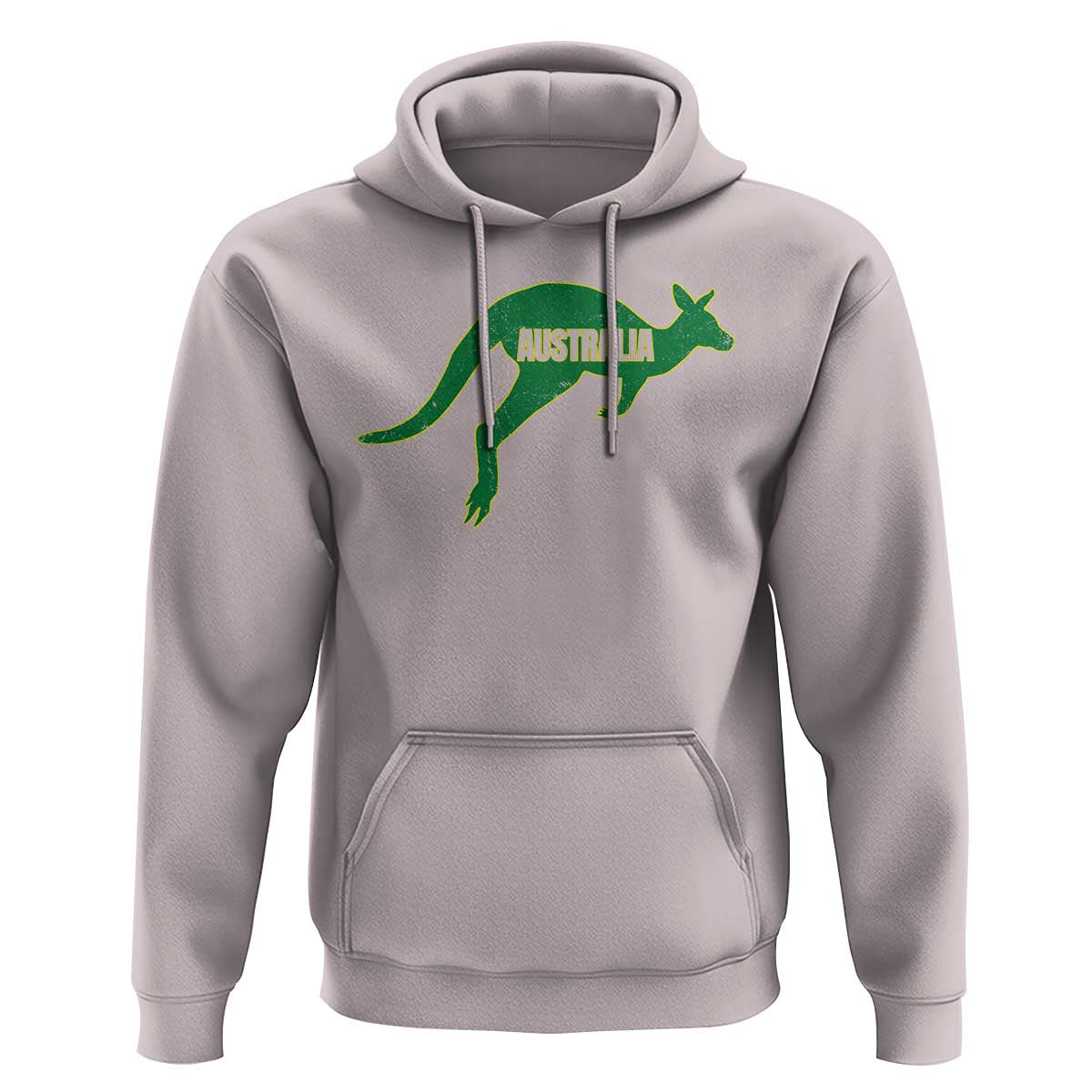 Vintage Kangaroo Australia Hoodie Patriotic Country Pride Graphic Aussie Roo Kangaroo