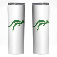 Vintage Kangaroo Australia Skinny Tumbler Patriotic Country Pride Graphic Aussie Roo Kangaroo