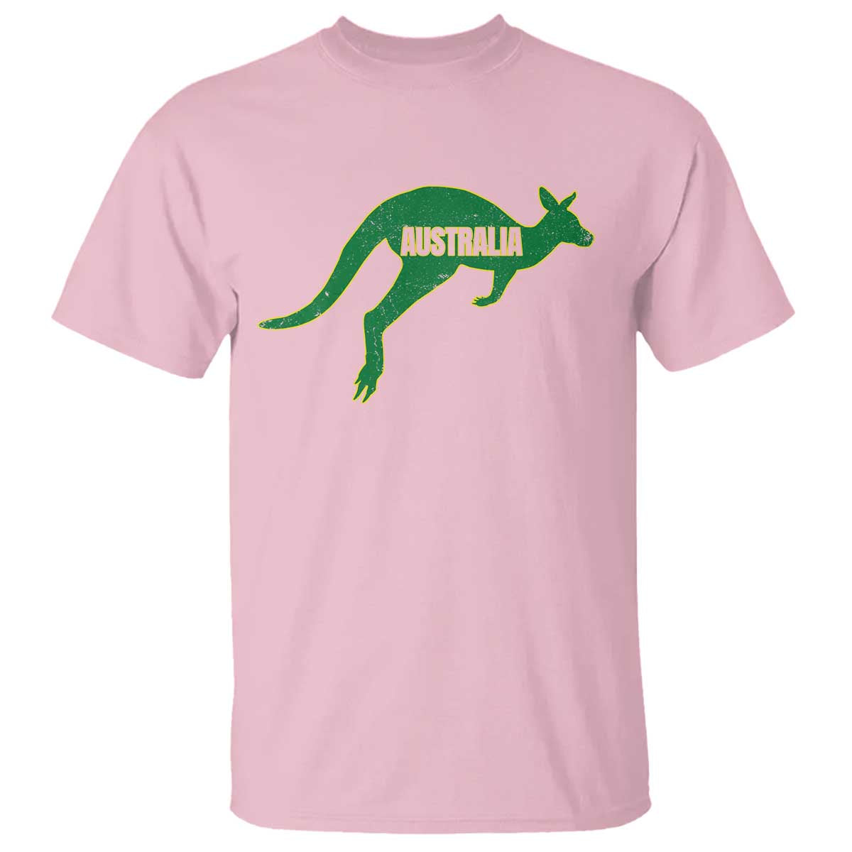 Vintage Kangaroo Australia T Shirt Patriotic Country Pride Graphic Aussie Roo Kangaroo