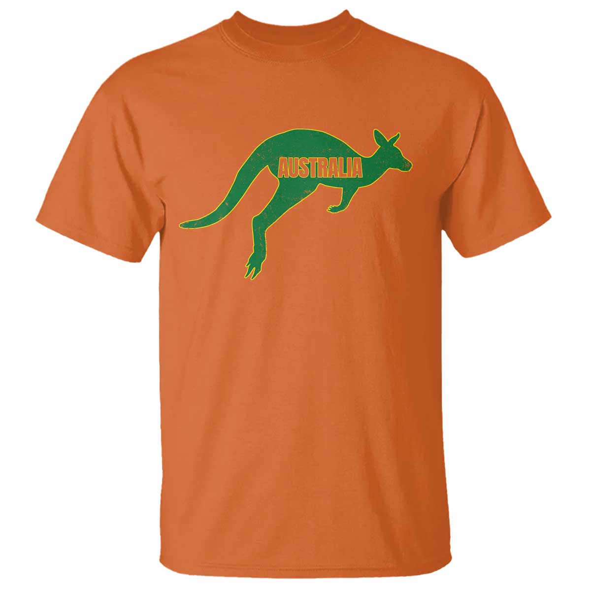 Vintage Kangaroo Australia T Shirt Patriotic Country Pride Graphic Aussie Roo Kangaroo