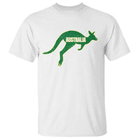 Vintage Kangaroo Australia T Shirt Patriotic Country Pride Graphic Aussie Roo Kangaroo