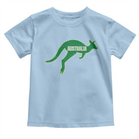 Vintage Kangaroo Australia Toddler T Shirt Patriotic Country Pride Graphic Aussie Roo Kangaroo
