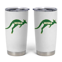 Vintage Kangaroo Australia Tumbler Cup Patriotic Country Pride Graphic Aussie Roo Kangaroo
