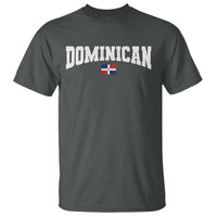 Vintage Dominican Republic Flag T Shirt Retro Varsity Caribbean Pride Heritage Gift