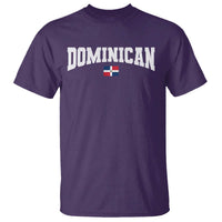 Vintage Dominican Republic Flag T Shirt Retro Varsity Caribbean Pride Heritage Gift