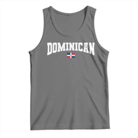 Vintage Dominican Republic Flag Tank Top Retro Varsity Caribbean Pride Heritage Gift