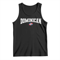 Vintage Dominican Republic Flag Tank Top Retro Varsity Caribbean Pride Heritage Gift