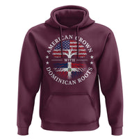 American Grown With Dominican Roots Hoodie USA Dominican Republic Heritage Pride Gift