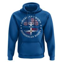 American Grown With Dominican Roots Hoodie USA Dominican Republic Heritage Pride Gift