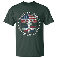 American Grown With Dominican Roots T Shirt USA Dominican Republic Heritage Pride Gift