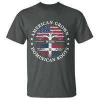 American Grown With Dominican Roots T Shirt USA Dominican Republic Heritage Pride Gift